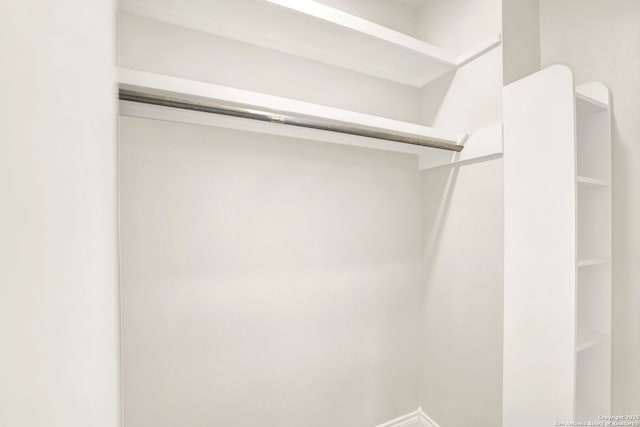 view of closet