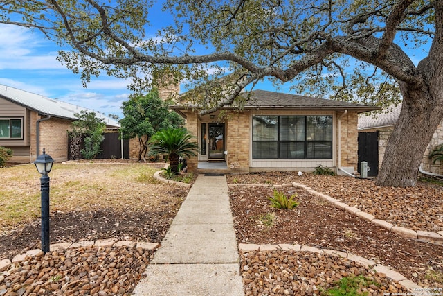 view of ranch-style home