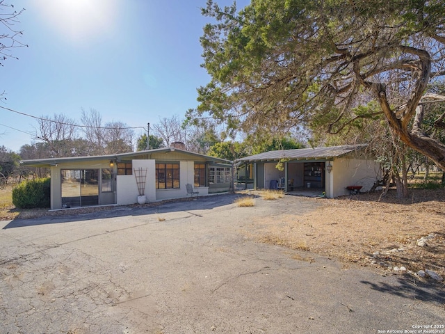 view of ranch-style house