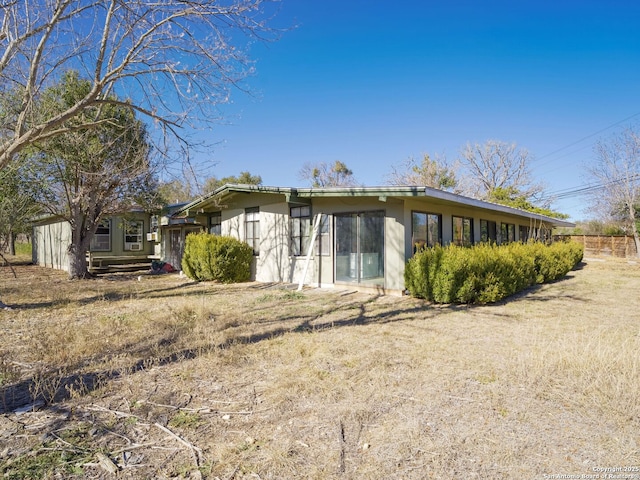 view of rear view of house