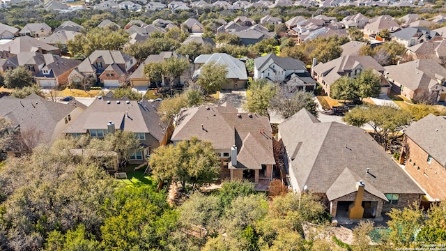 drone / aerial view featuring a residential view