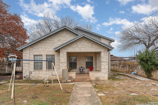 view of bungalow