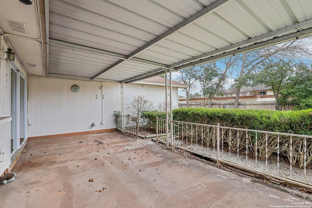 view of patio / terrace