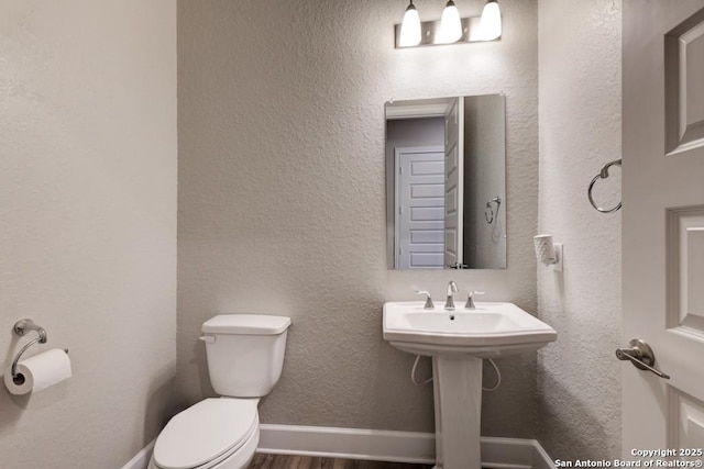 bathroom with toilet