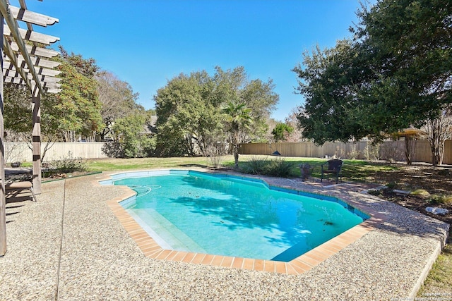 view of pool