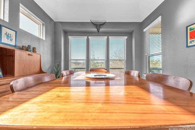 view of dining room