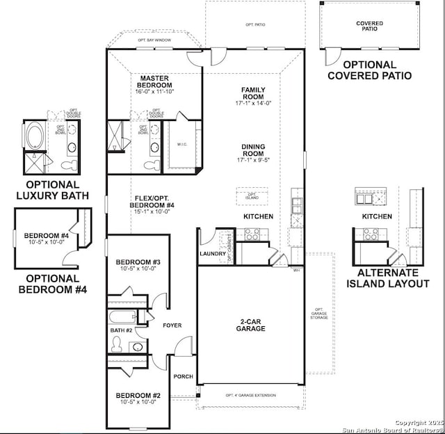 15490 Jake Xing, San Antonio, TX 78245 - plan