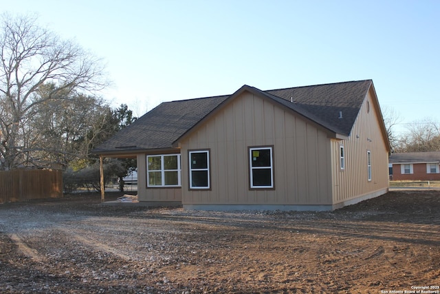 view of back of house