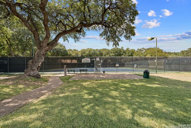 1219 Vista Del Juez, San Antonio, TX 78216 - view of tennis court