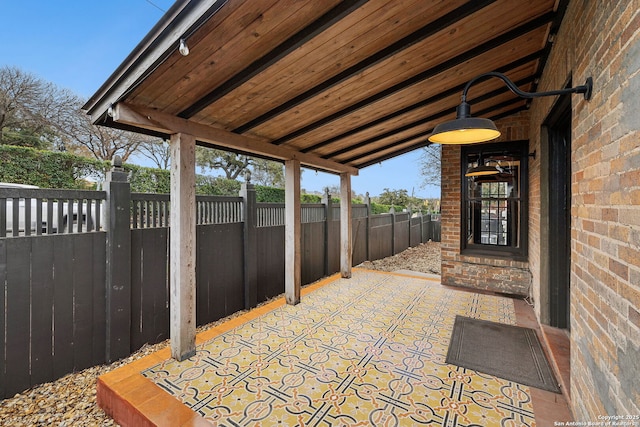 view of patio / terrace