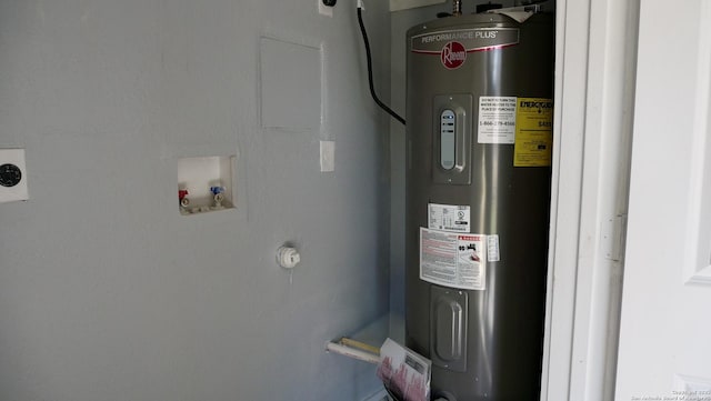 utilities with water heater