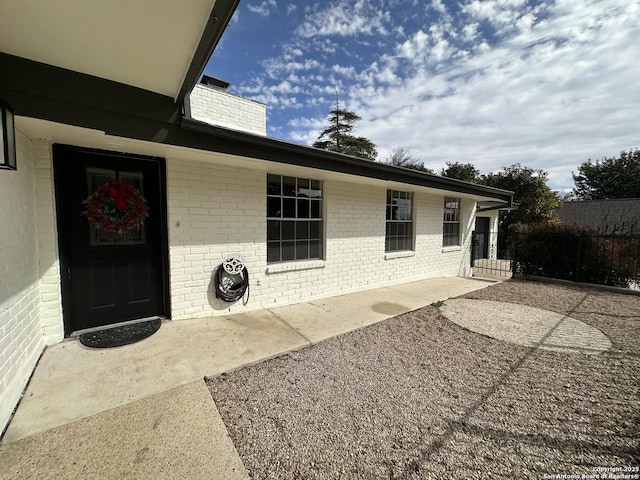 exterior space with a patio area