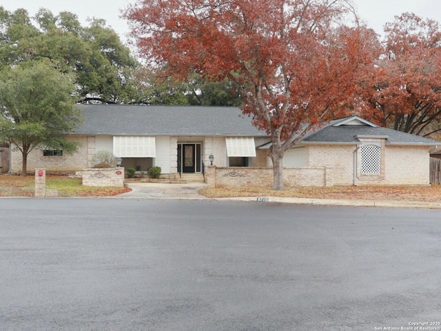 view of ranch-style home