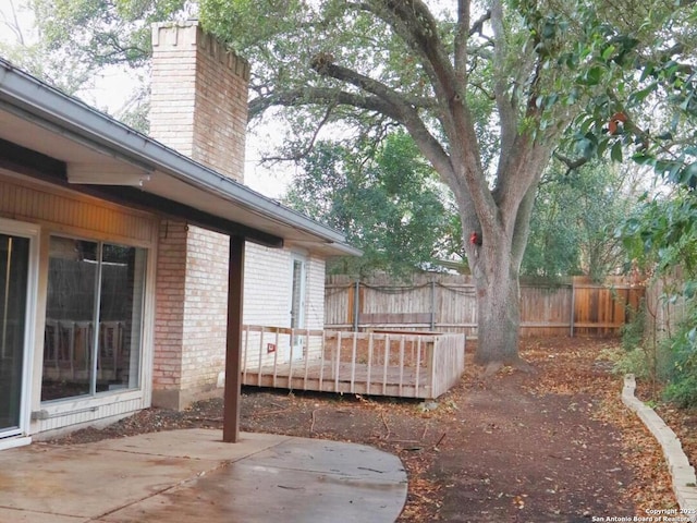 exterior space featuring a patio