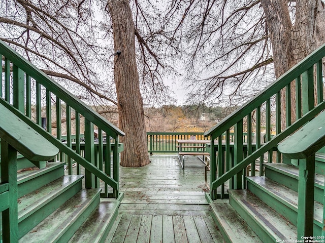 view of deck