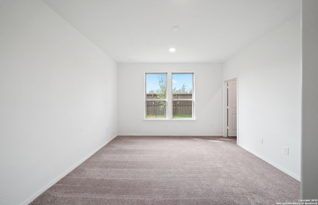 empty room with light carpet