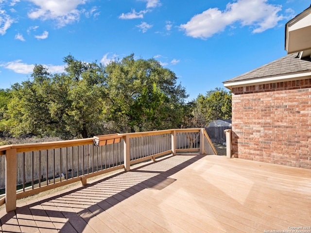 view of deck