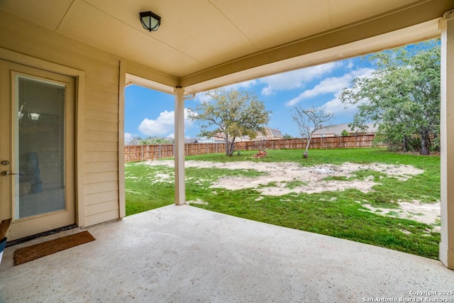 view of patio / terrace