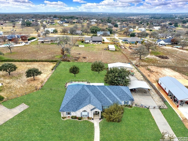 aerial view