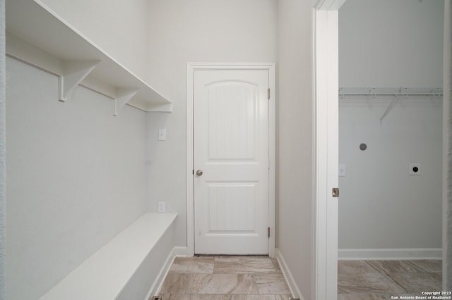 view of mudroom