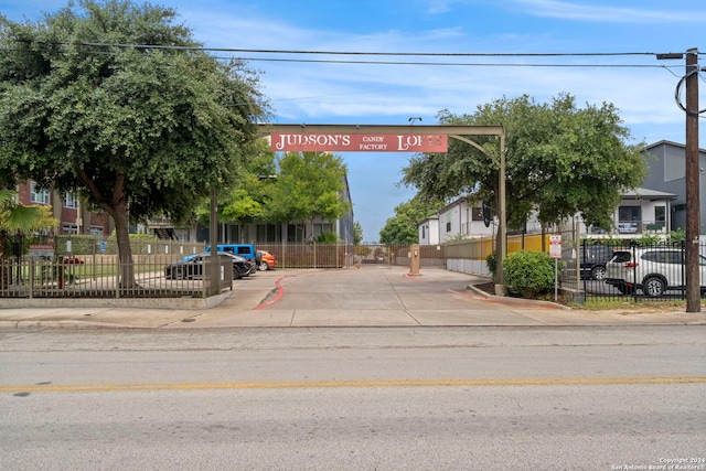 view of road