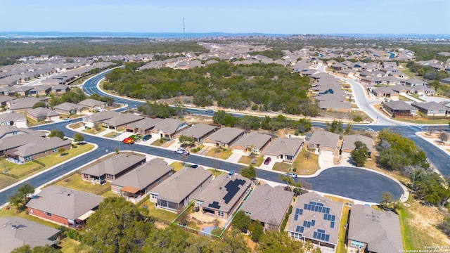 birds eye view of property featuring a residential view