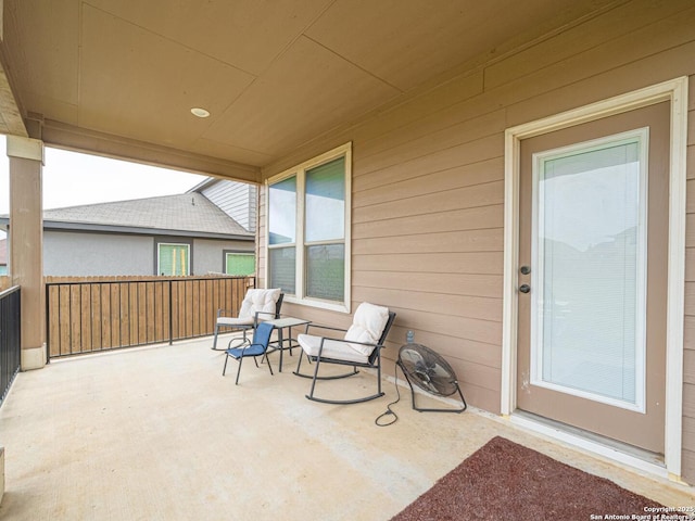 view of patio