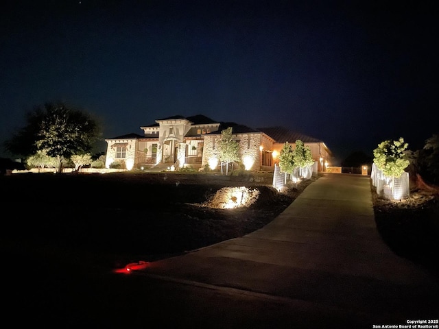 view of mediterranean / spanish house