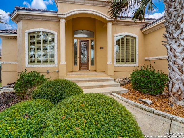 view of property entrance