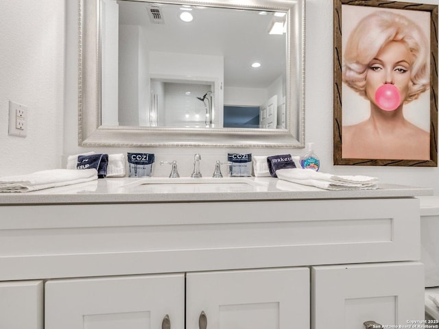 337 W Hackberry St, Fredericksburg, TX 78624 - bathroom featuring vanity