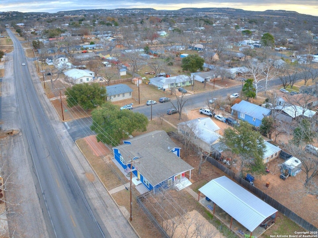 337 W Hackberry St, Fredericksburg, TX 78624 - view of aerial view at dusk