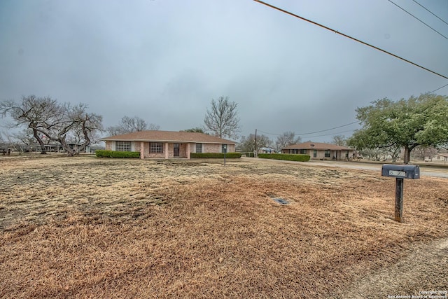 view of ranch-style house