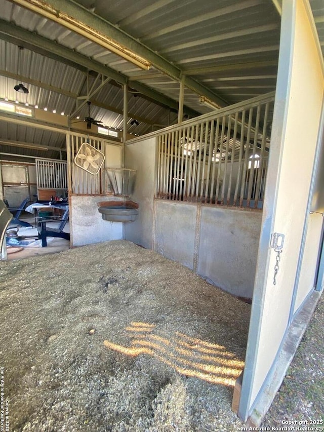 view of stable