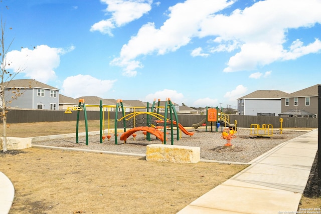 view of jungle gym