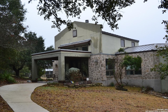 view of front of house