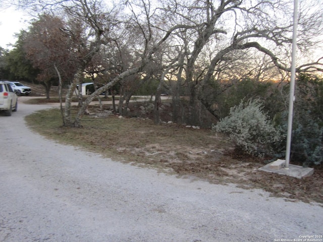 view of road