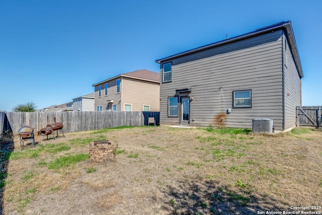 view of rear view of property