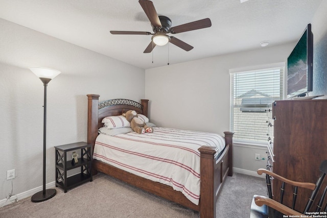 1274 Lennea, New Braunfels, TX 78130 - carpeted bedroom featuring ceiling fan