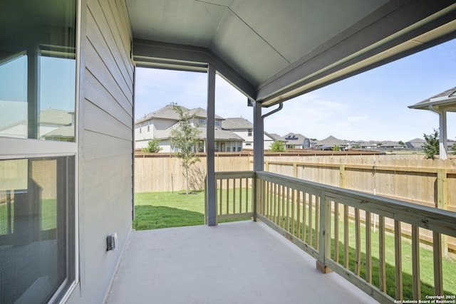10257 Bartenheim Dr, Schertz, TX 78154 - sunroom / solarium featuring a residential view and lofted ceiling