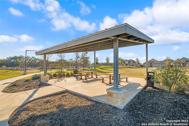 surrounding community with a gazebo