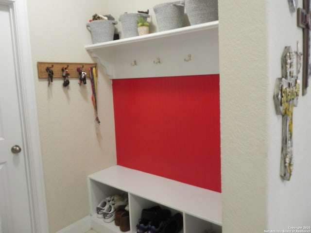 view of mudroom