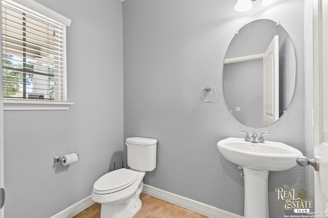 bathroom with toilet