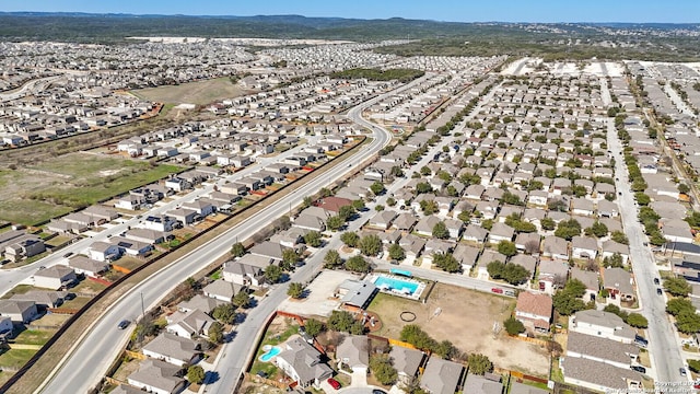 birds eye view of property featuring a residential view