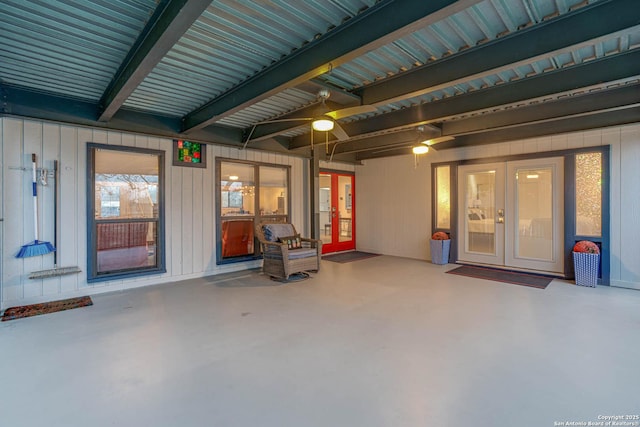 view of patio / terrace with french doors
