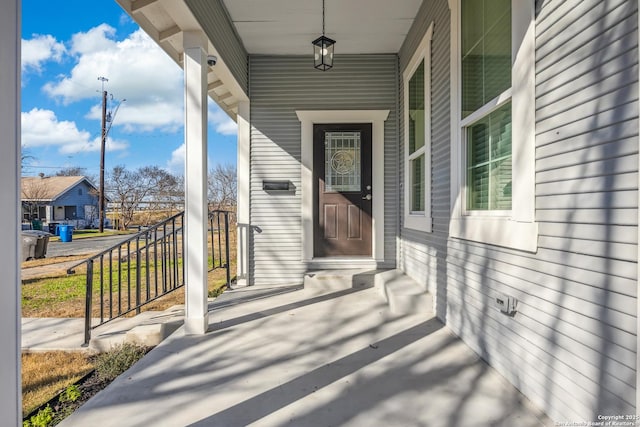 view of entrance to property