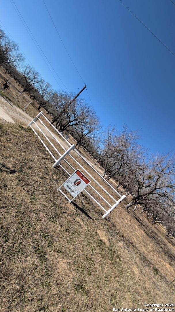 view of yard featuring a rural view