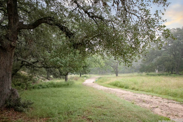 view of road