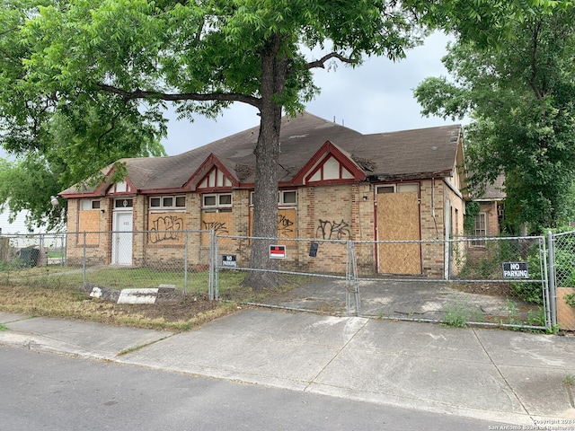 view of tudor house