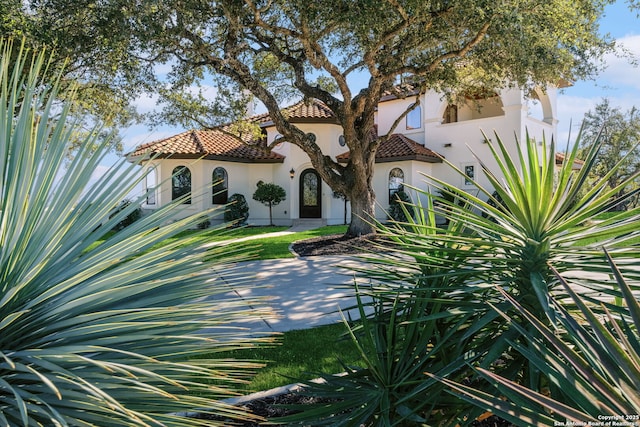 view of mediterranean / spanish-style home