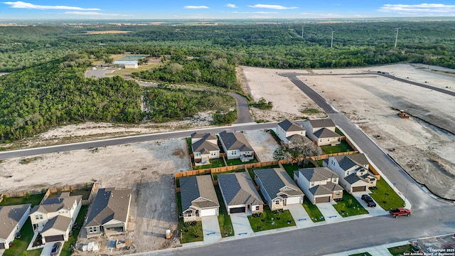 211 Ryan Xing, San Antonio, TX 78253 - aerial view of residential area featuring a heavily wooded area